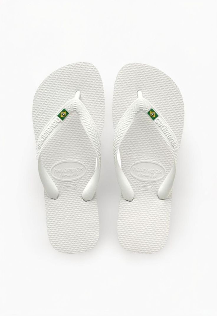 Chinelo liso antes da personalização